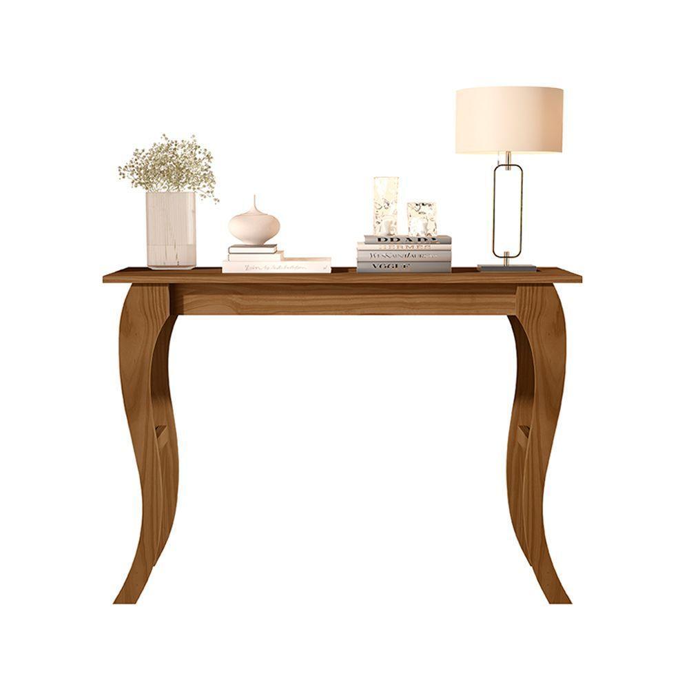 Aparador Rústico De Madeira Para Cantinho Do Café Castanho - 2