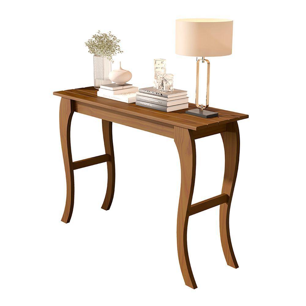 Aparador Rústico De Madeira Para Cantinho Do Café Castanho - 6