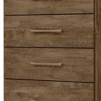 Comoda 4 Gavetas 61 Cm Ms913 Castanho Wood Moval Castanho Wood