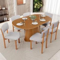 Cadeira Para Sala De Jantar Cozinha Living Estofada Dara L02 Linho Cinza - Lyam Decor - 2