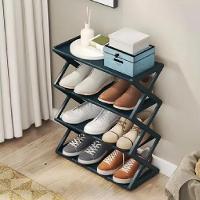 Sapateira Estante Multiuso 4 Prateleiras Verde – Organização Inteligente Com Estilo E Funcionalidade - 2