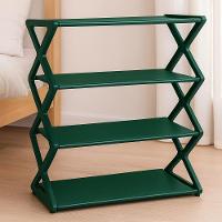 Sapateira Estante Multiuso 4 Prateleiras Verde – Organização Inteligente Com Estilo E Funcionalidade