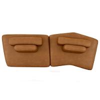 Sofá Ilha Modular Para Sala Living Orgânico 315cm Angra K01 Couríssimo Camel - Lyam Decor - 6