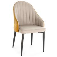 Kit 10 Cadeiras De Jantar Estofada Design La Martina - Bege