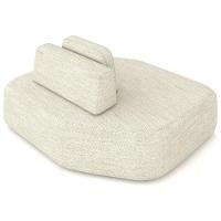 Sofá Ilha Modular Para Sala Living Orgânico 480cm Angra K01 Linho Champanhe - Lyam Decor - 8