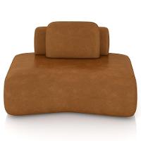 Sofá Ilha Modular Para Sala Living Orgânico 480cm Angra K01 Couríssimo Camel - Lyam Decor - 2