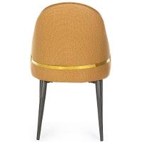 Kit 8 Cadeiras De Jantar Estofada Design La Martina - Bege - 8