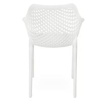 Kit 2 Cadeiras De Jantar Design Suits Com Braços Empilhável Em Polipropileno - Branco - 7