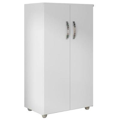 Armario Multiuso 2 Portas 111x60 Cm Rosana Branco Reajl Moveis Branco