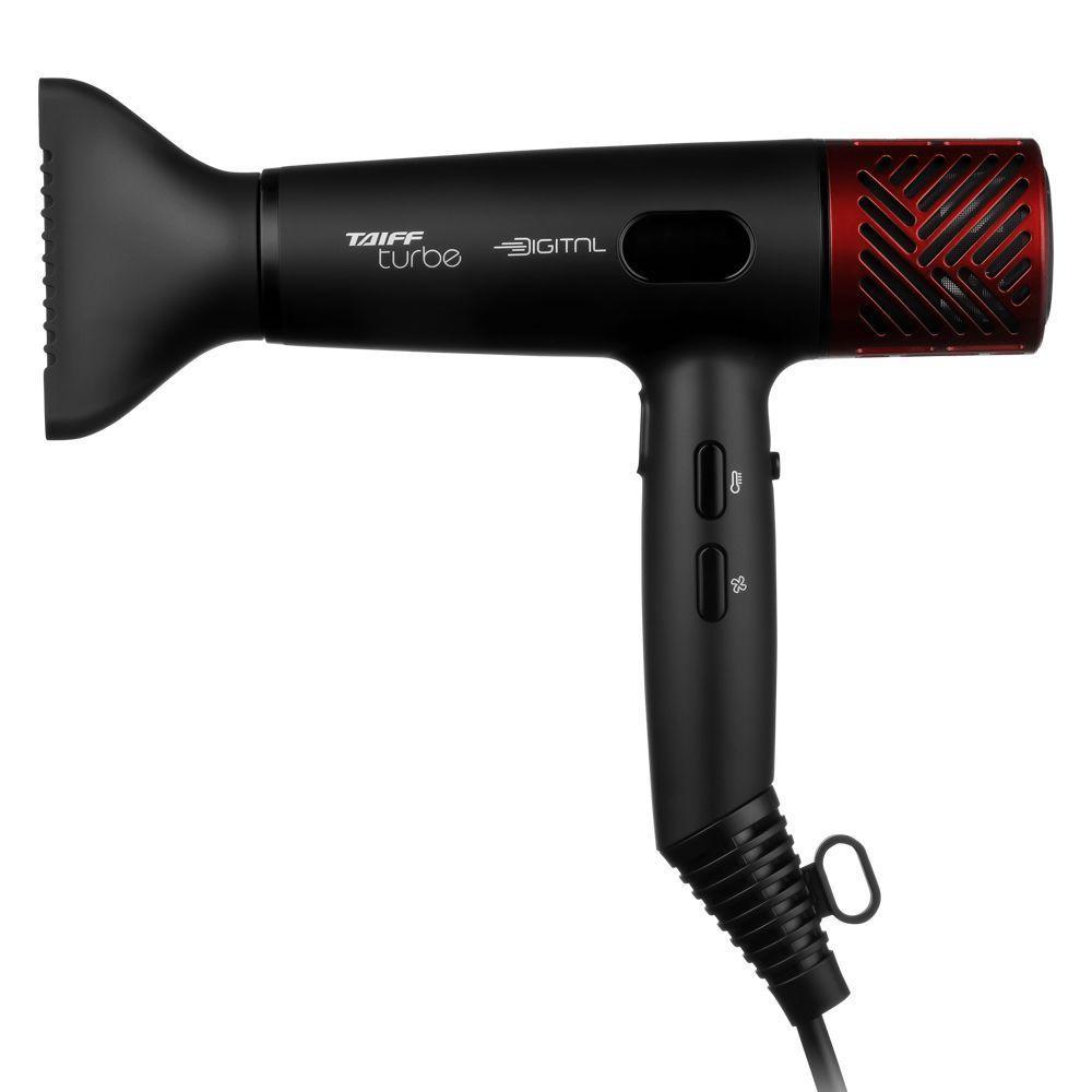 Secador De Cabelo Turbe Digital Preto Taiff 2400W 220V - 7