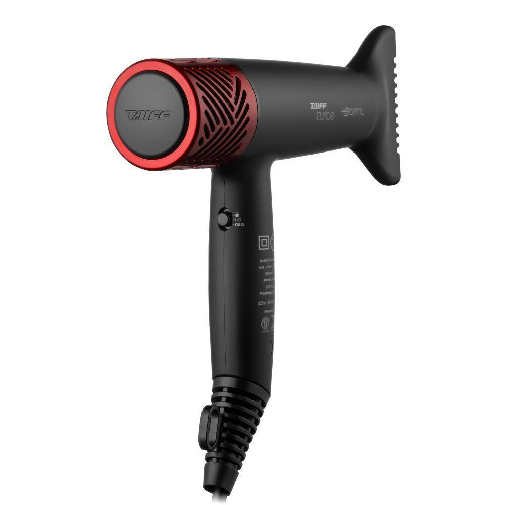 Secador De Cabelo Turbe Digital Preto Taiff 2400W 220V - 9