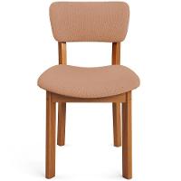 Kit 06 Cadeiras Para Sala De Jantar Cozinha Living Estofada Dara L02 Linho Rosê - Lyam Decor - 3