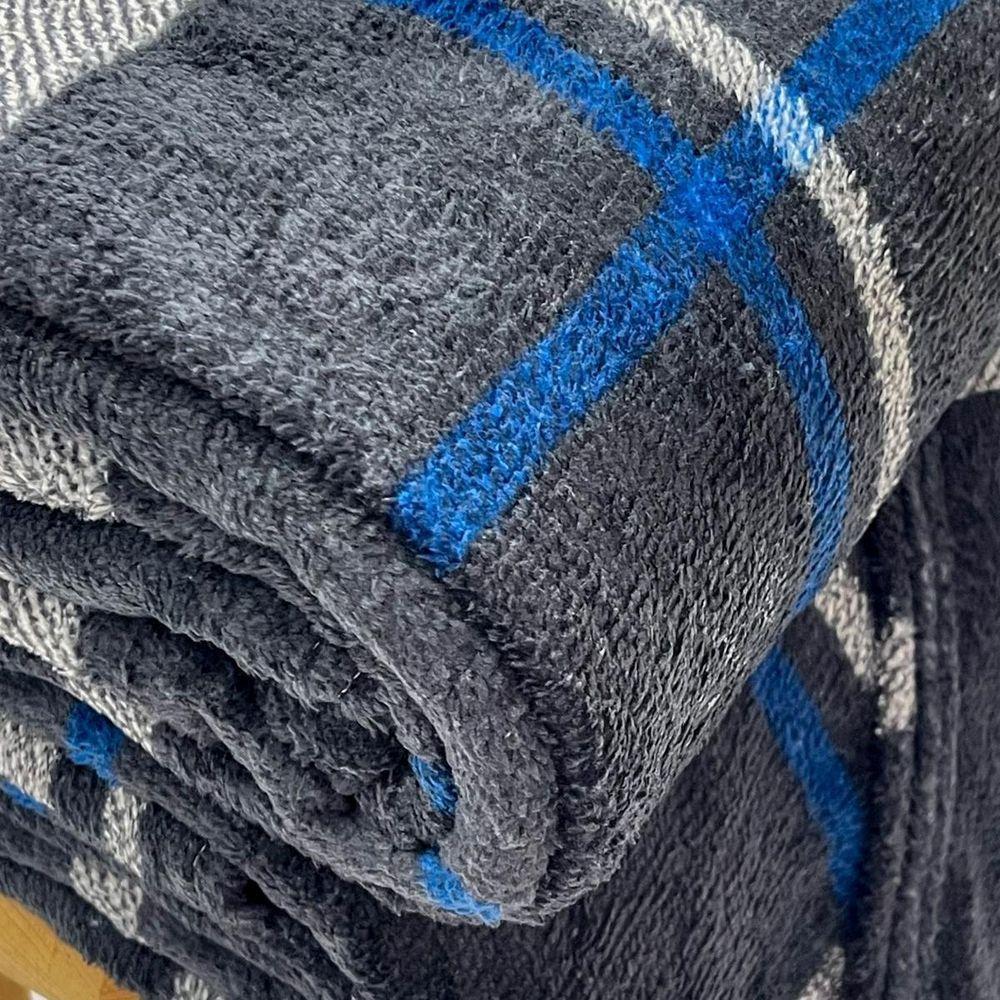 Manta Casal Pop Xadrez Estampada Monaco - 2