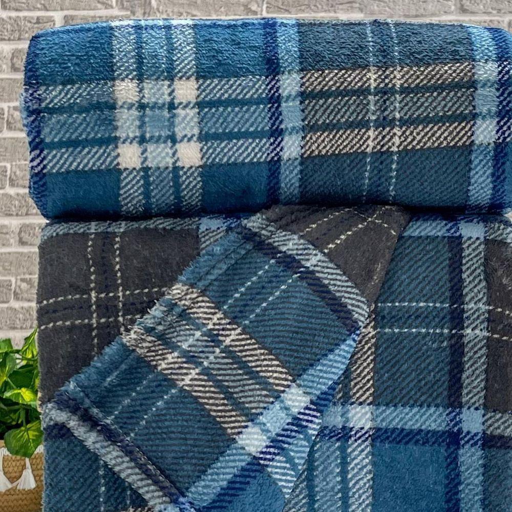 Manta Casal Pop Xadrez Estampada Ushuaia - 1