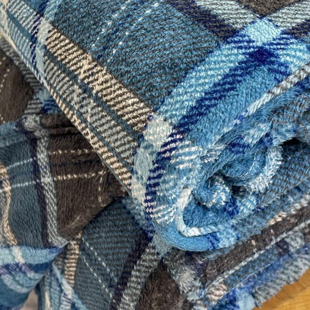 Manta Casal Pop Xadrez Estampada Ushuaia - 4