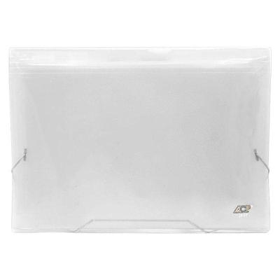 Pasta Sanfonada A4 Com 12 Divisórias Cristal - Acp