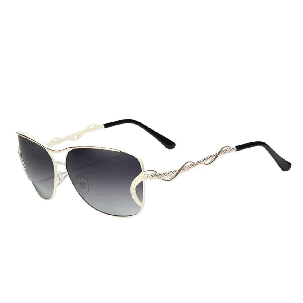 Óculos Gradiente Polarizado De Sol , Lente De Proteção Uv400 Kingseven Bege - 1