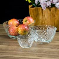 Saladeira 10X20X20Cm 2L Vidro Transp - 7