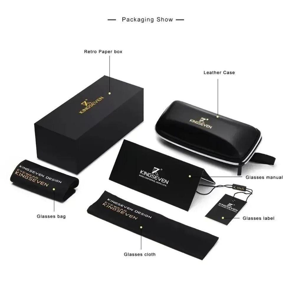 Óculos Clássico Piloto De Sol Polarizados Uv400 Grande Luxo Retro Marrom - 3