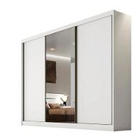 Guarda Roupa Sollo Com Espelho 3 Pts Novo Horizonte - 2