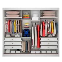 Guarda Roupa Sollo Com Espelho 3 Pts Novo Horizonte - 3