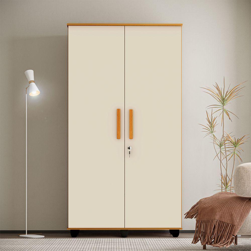 Armario Multiuso Ouro Amplo E Resistente Ideal Para Lavanderia Alimentos E Ultilidades Nature / Off - 1