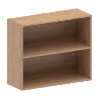 Armário Aéreo De Madeira 2 Portas Areia Urbana Bertolini Areia/carvalho - 3