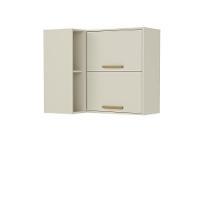 Armário Aéreo De Canto 2 Portas Arenas Bossa Nova Bertolini Areia - 1