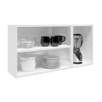 Armário Aéreo Alto De Aço 3 Portas Branco Múltipla Bertolini Branco