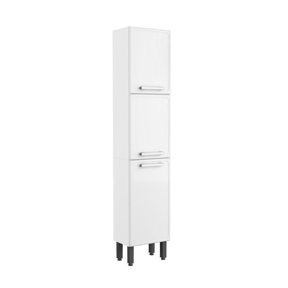 Armário Paneleiro De Aço 3 Portas Gourmet Bertolini Branco - 1