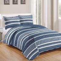 Kit Cobre Leito Queen + 2 Porta-travesseiros Patchwork Gales - 5 - 1