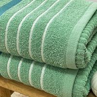 Toalha Banhão Fio Penteado Nancy 75x150 Verde - 3