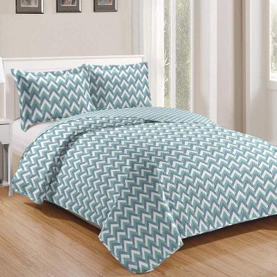 Kit Cobre Leito Queen + 2 Porta-travesseiros Patchwork Gales - 7