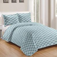 Kit Cobre Leito Queen + 2 Porta-travesseiros Patchwork Gales - 7 - 1