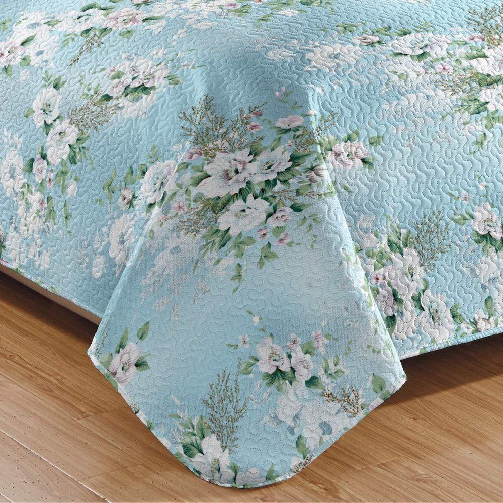 Kit Cobre Leito Queen + 2 Porta-travesseiros Patchwork Napoli - 5 - 3