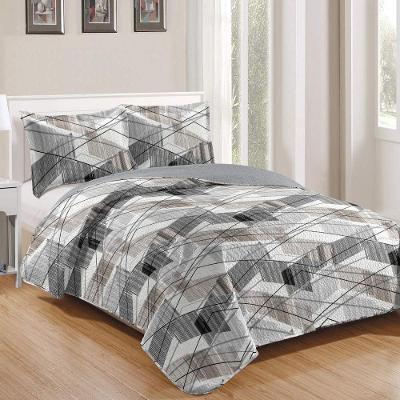 Kit Cobre Leito Casal + 2 Porta-travesseiros Patchwork Gales - 3