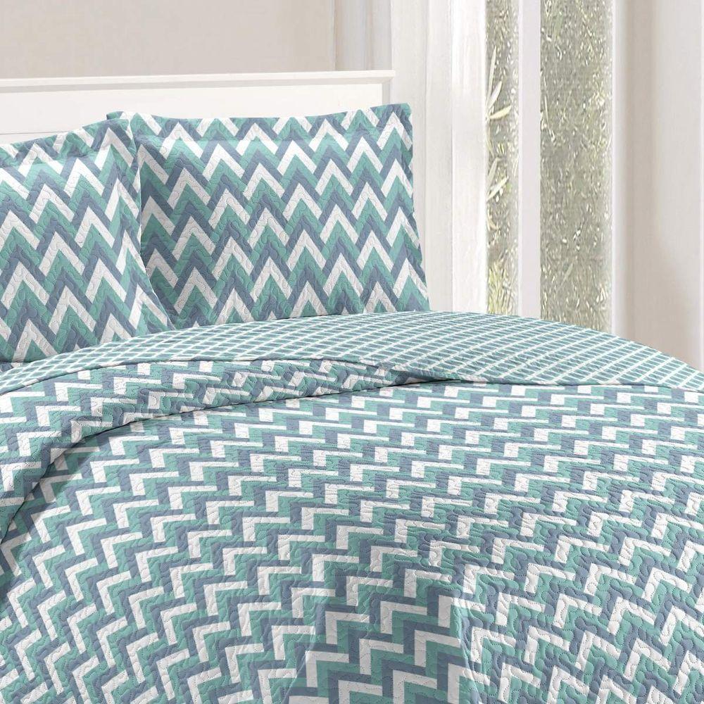 Kit Cobre Leito Casal + 2 Porta-travesseiros Patchwork Gales - 7 - 2