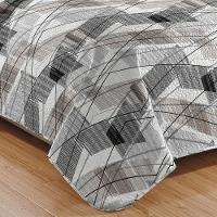 Kit Cobre Leito Queen + 2 Porta-travesseiros Patchwork Gales - 3 - 3