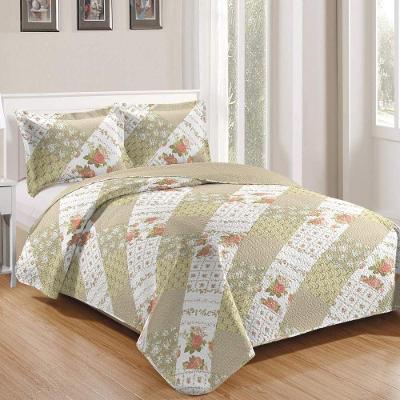 Kit Cobre Leito Casal + 2 Porta-travesseiros Patchwork Siena - 7