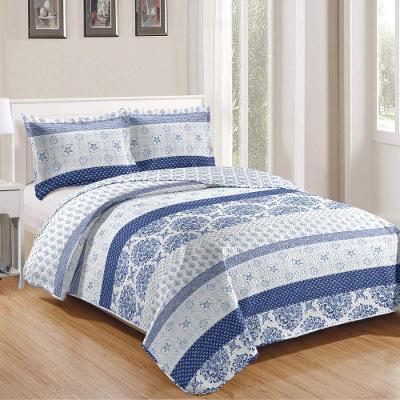 Kit Cobre Leito Casal + 2 Porta-travesseiros Patchwork Siena - 5