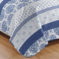 Kit Cobre Leito Casal + 2 Porta-travesseiros Patchwork Siena - 5 - 3