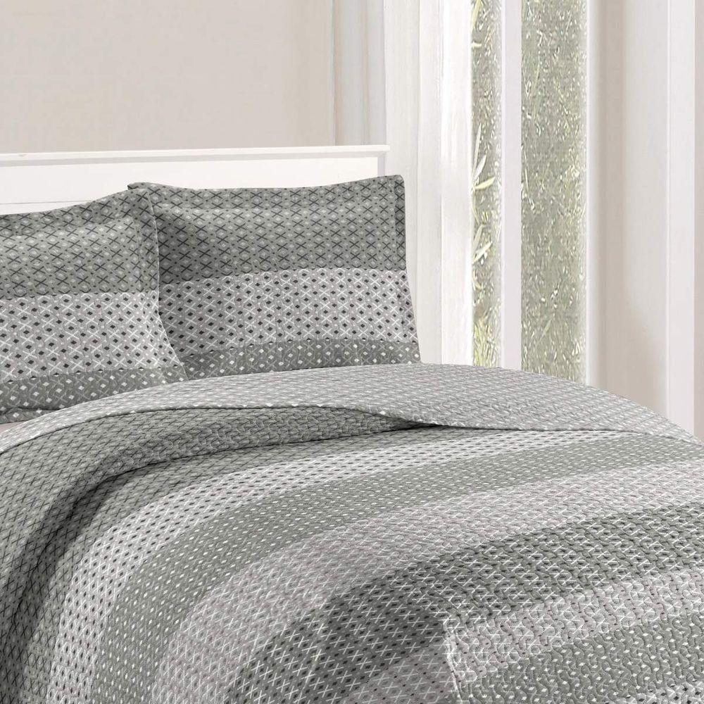 Kit Cobre Leito Queen + 2 Porta-travesseiros Patchwork Gales - 6 - 2