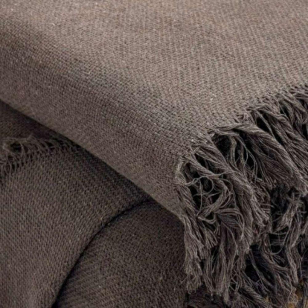 Manta Para Sofá Harmonia 170x 200 Marrom - 4