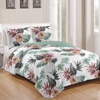 Kit Cobre Leito Queen + 2 Porta-travesseiros Patchwork Napoli - 2 - 1