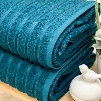 Toalha Banhão Teka Comfort 90x150 Verde Petroleo - 2