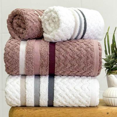 Jogo De Toalha Banhão Trento 4 Peças 100% Algodão Branco-azaleia