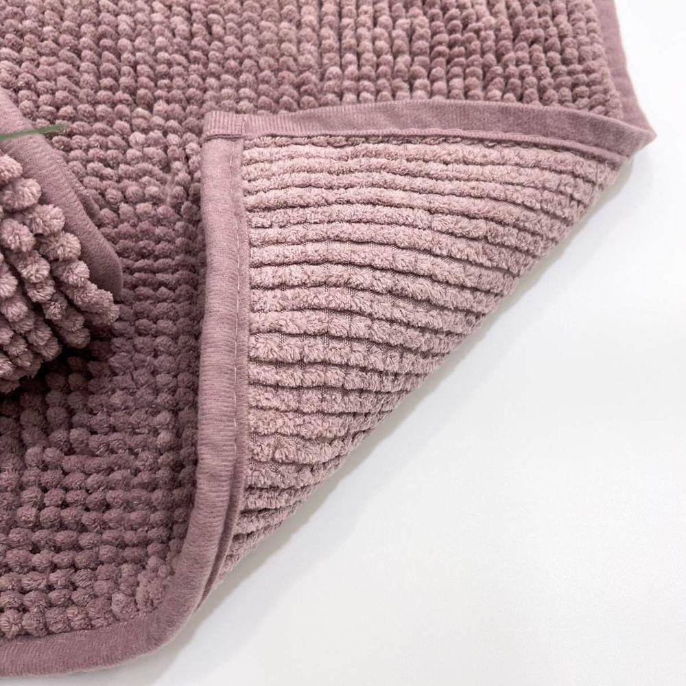 Tapete Para Banheiro Bolinha Soft 38x58 Uva - 3