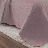 Kit Cobre Leito King Classic Liso Ultrasonic + 2 Porta-travesseiros Floral Rose - 3