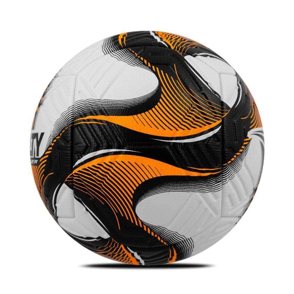 Bola De Futebol Society Penalty Líder Xxv Branco + Laranja - 4
