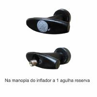 Kit Bola De Vôlei Kagiva 2.0 Pro Costurada + Bomba De Ar Kagiva Dupla Ação Amarelo + Azul Tamanho Único Genêro Homem